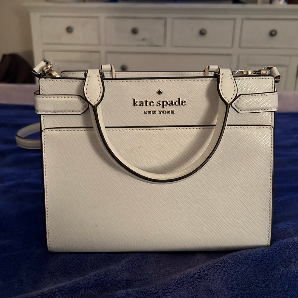 KATE SPADE WHITE PURSE